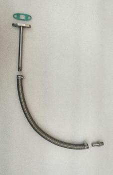 Preview: universal Ölrücklaufleitung Garrett / Pulsar  GT40 GT42 GTX40 GTX42 Turbobandit